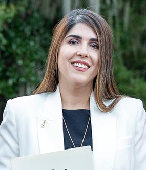 head shoulders shot of Nasim Benish